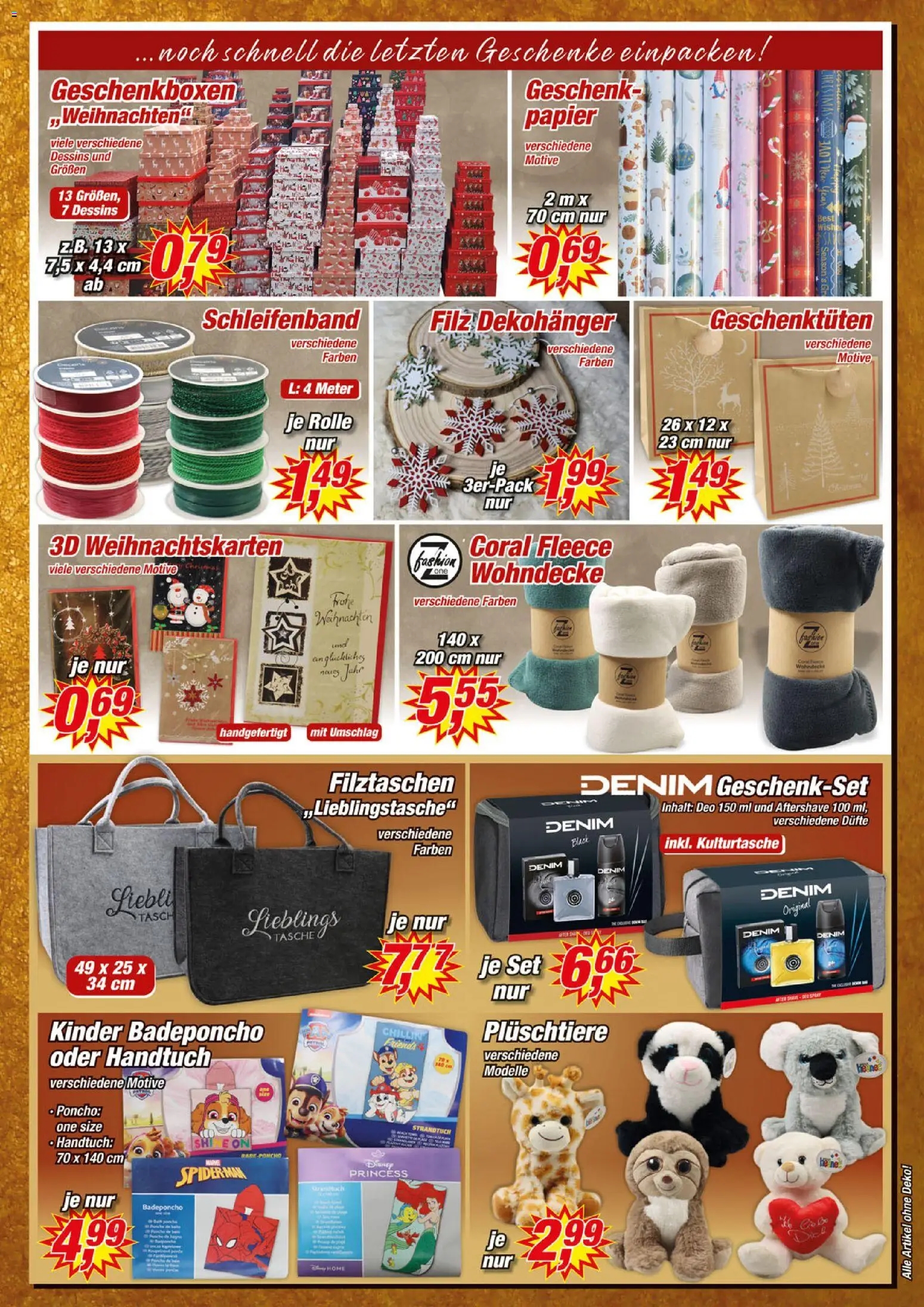 Posten Börse Prospekt 	 - Seite 3 - gültig ab 13.12.2025