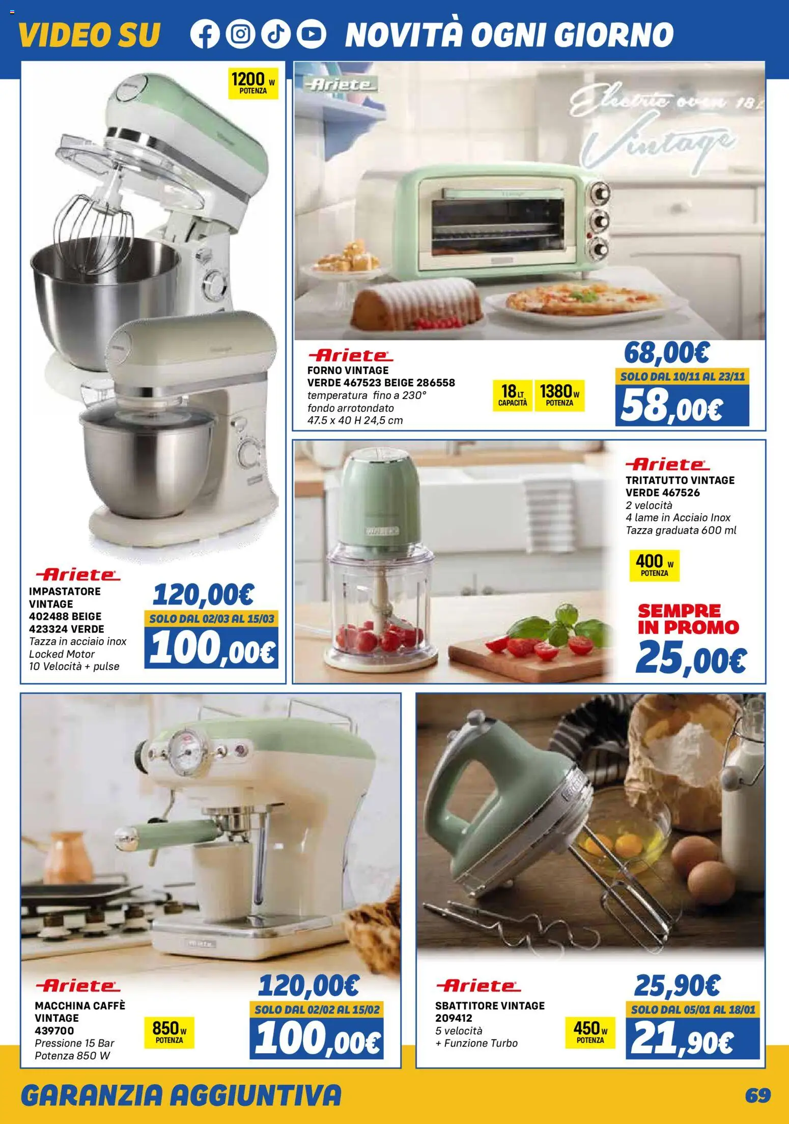 Orizzonte Elettrodomestici catalogo - pagina 69 - valido dal 01/11/2025