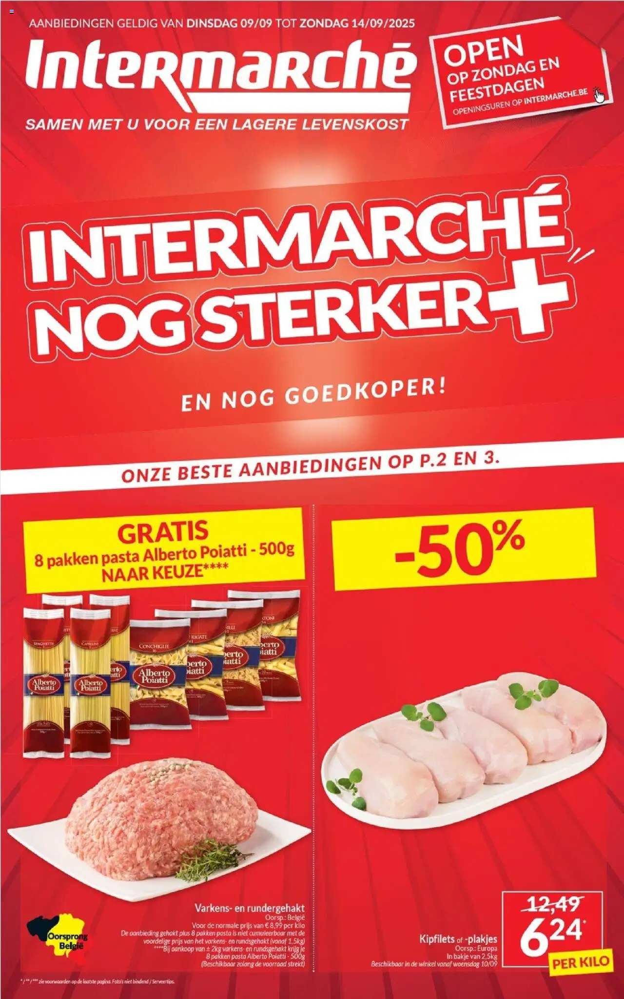 Intermarché folder week 37 - pagina 1- geldig vanaf 09/09/2025