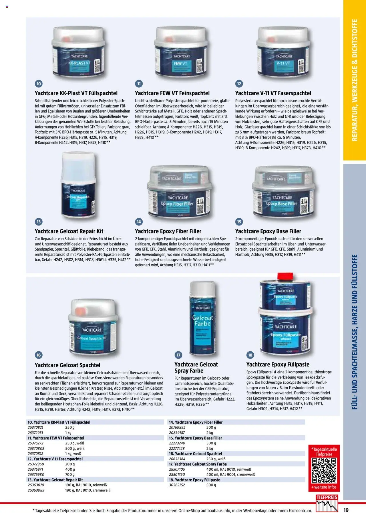 Bauhaus Nautic Katalog / Der Wassersport-Ausrüster 2025 - Seite 19 - gültig ab 20.01.2025