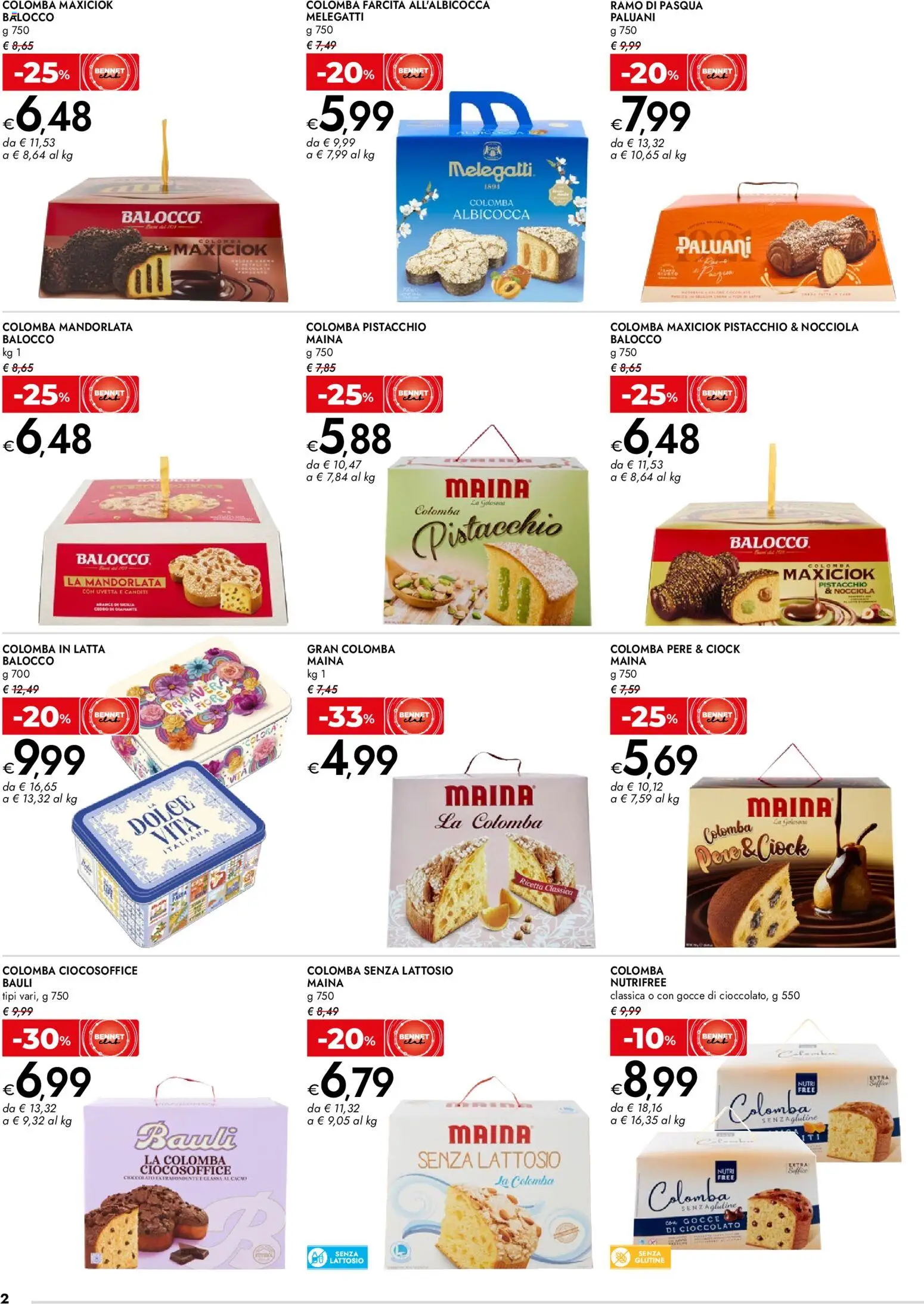 bennet volantino Pasqua - pagina 2 - valido dal 23/03/2026