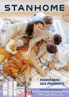Aperçu Stanhome catalogue Le Panorama des produits  valable à partir du 08/09/2025