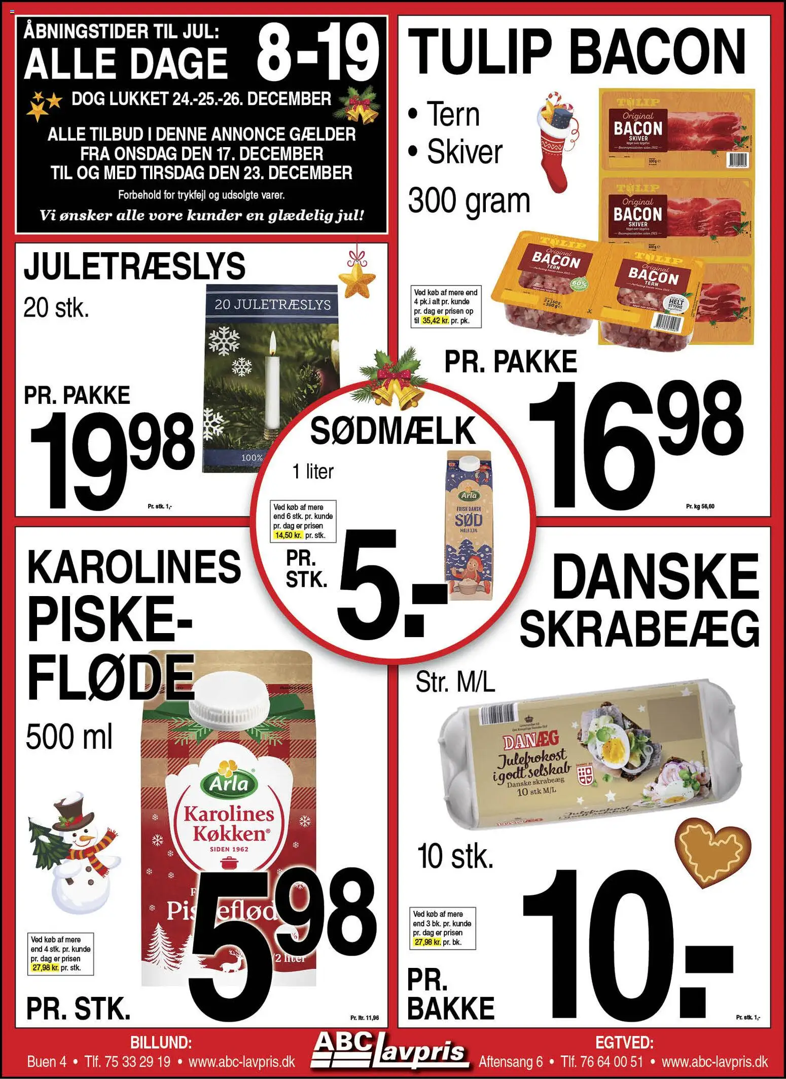 Abc Lavpris - Tilbudsavis - side 1- gyldig fra 17/12/2025