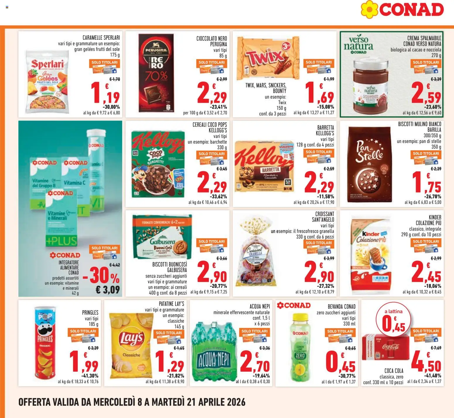 Conad volantino - pagina 18 - valido dal 08/04/2026