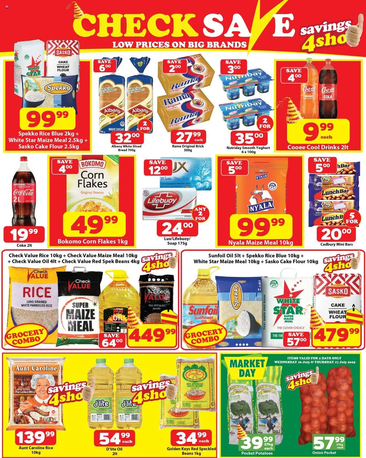 Check Save Big brands, big value - page 2- valid from 16/07/2025