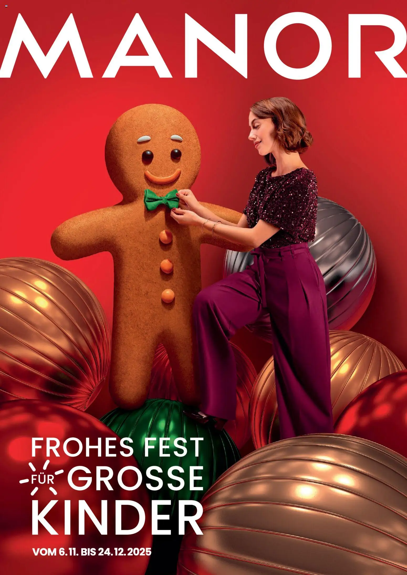 Manor Aktionen Frohes Fest für Grosse Kinder - Seite 1- gültig ab 06.11.2025