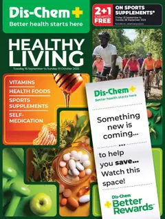 Preview Dis-Chem Healthy Living valid from 16/09/2025