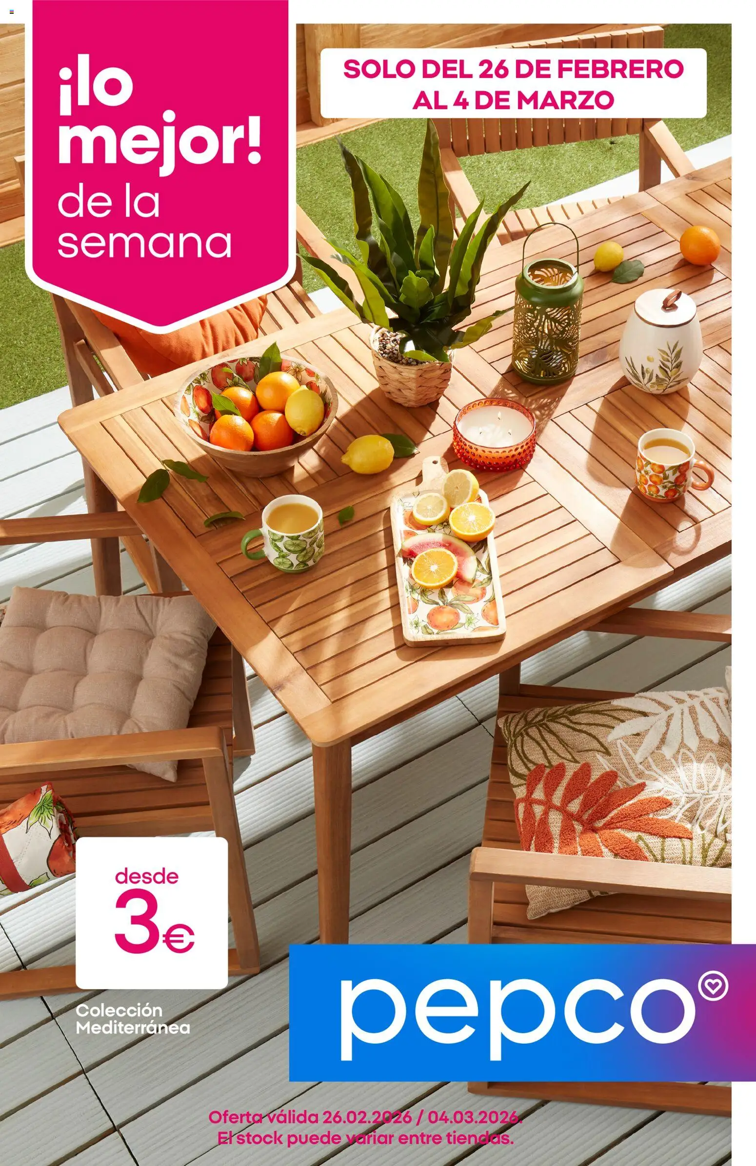 Pepco folleto - Página de 1 - Válido desde 26/02/2026