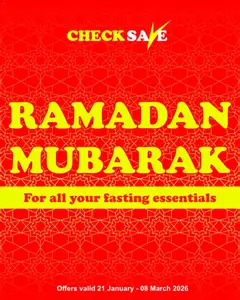 Preview Check Save Ramadan Specials valid from 21/02/2026