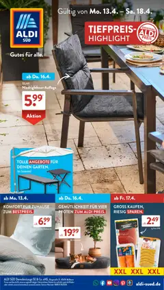 Vorschau Aldi Süd Prospekt 	 gültig ab 13.04.2026