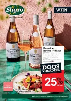 Sligro - Wijn geldig vanaf 07-08-2025