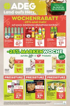 Vorschau ADEG Flugblatt gültig ab 26.02.2026