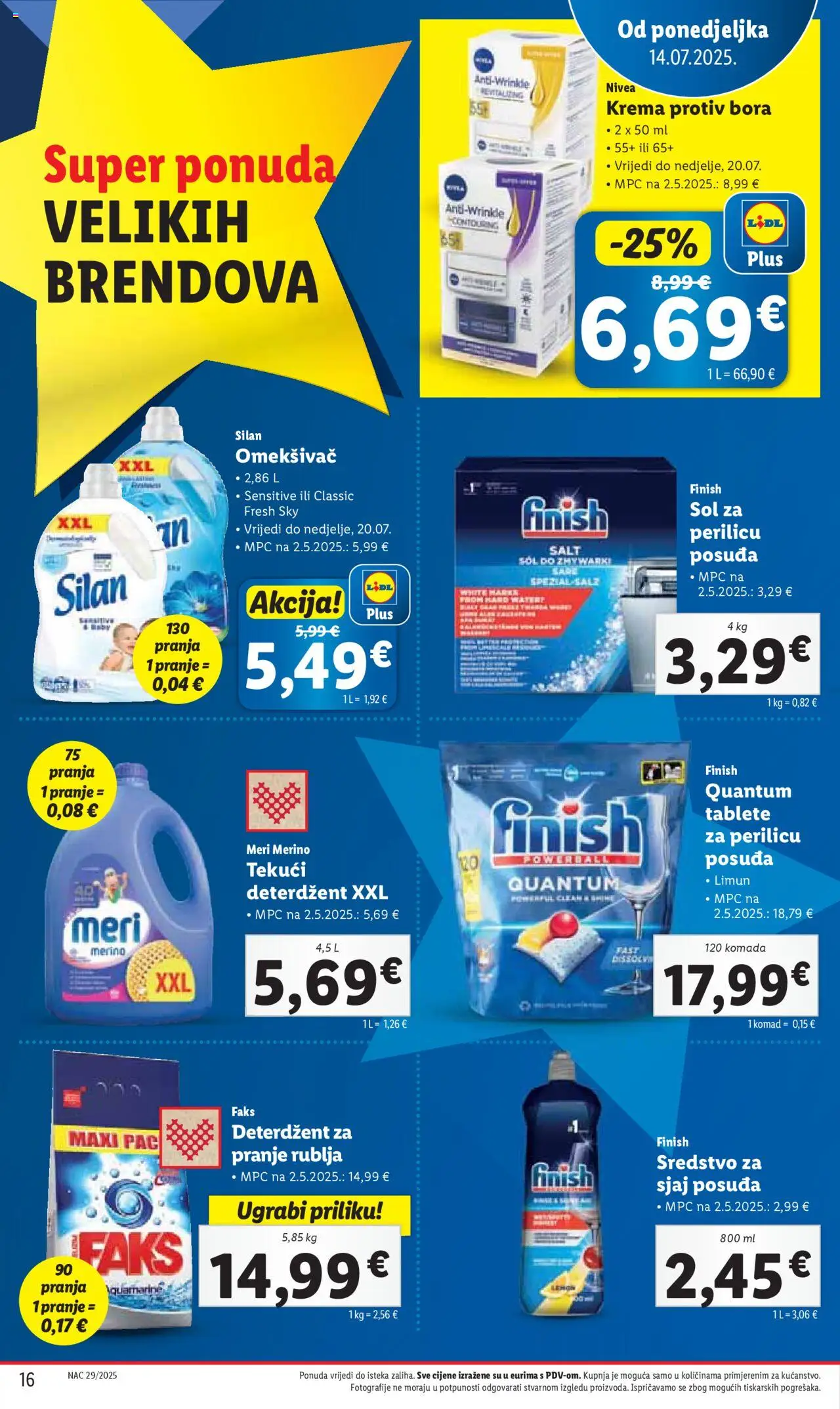 Katalog Lidl - stranica 16- važeći od 14.07.2025