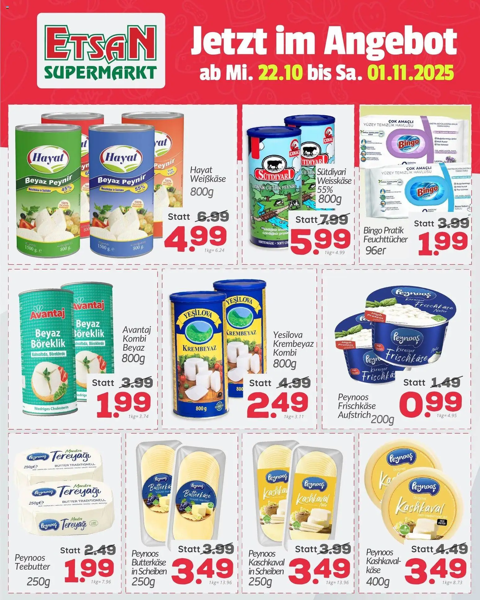 ETSAN Flugblatt - Seite 1- gültig ab 22.10.2025