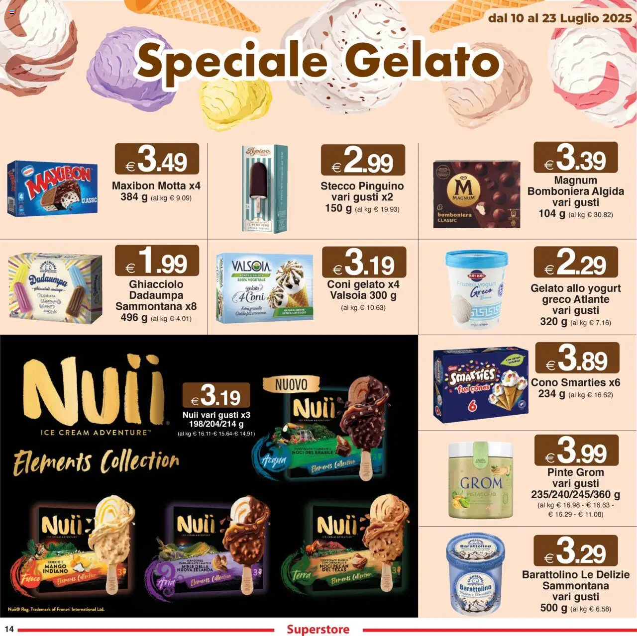 Sì con Te	Superstore catalogo - pagina 14 - valido dal 10/07/2025