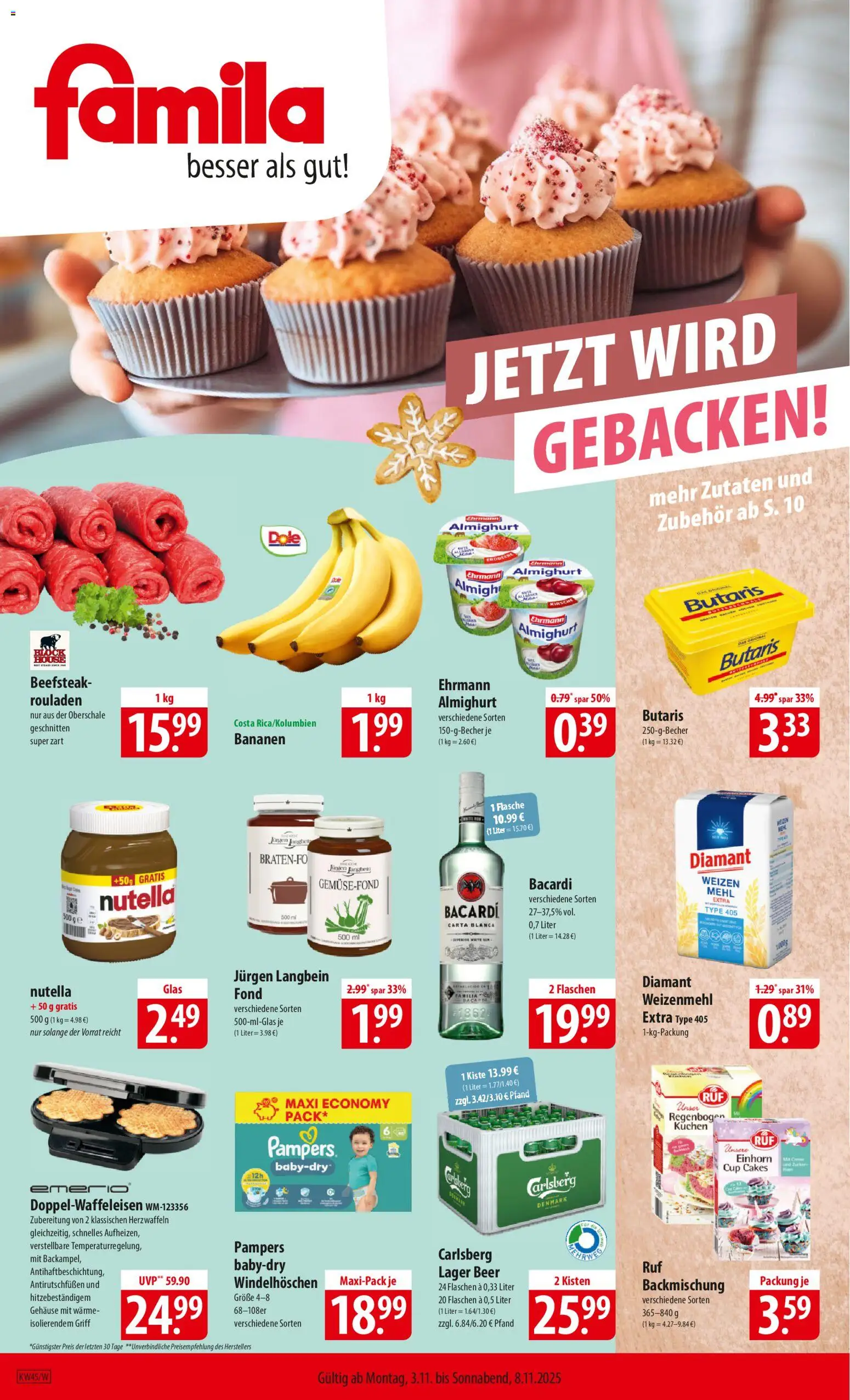 Famila Prospekt 	 - Seite 1 - gültig ab 03.11.2025