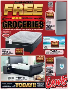 Preview Lewis Stores Namibia Cash Back Brochure valid from 13/04/2026