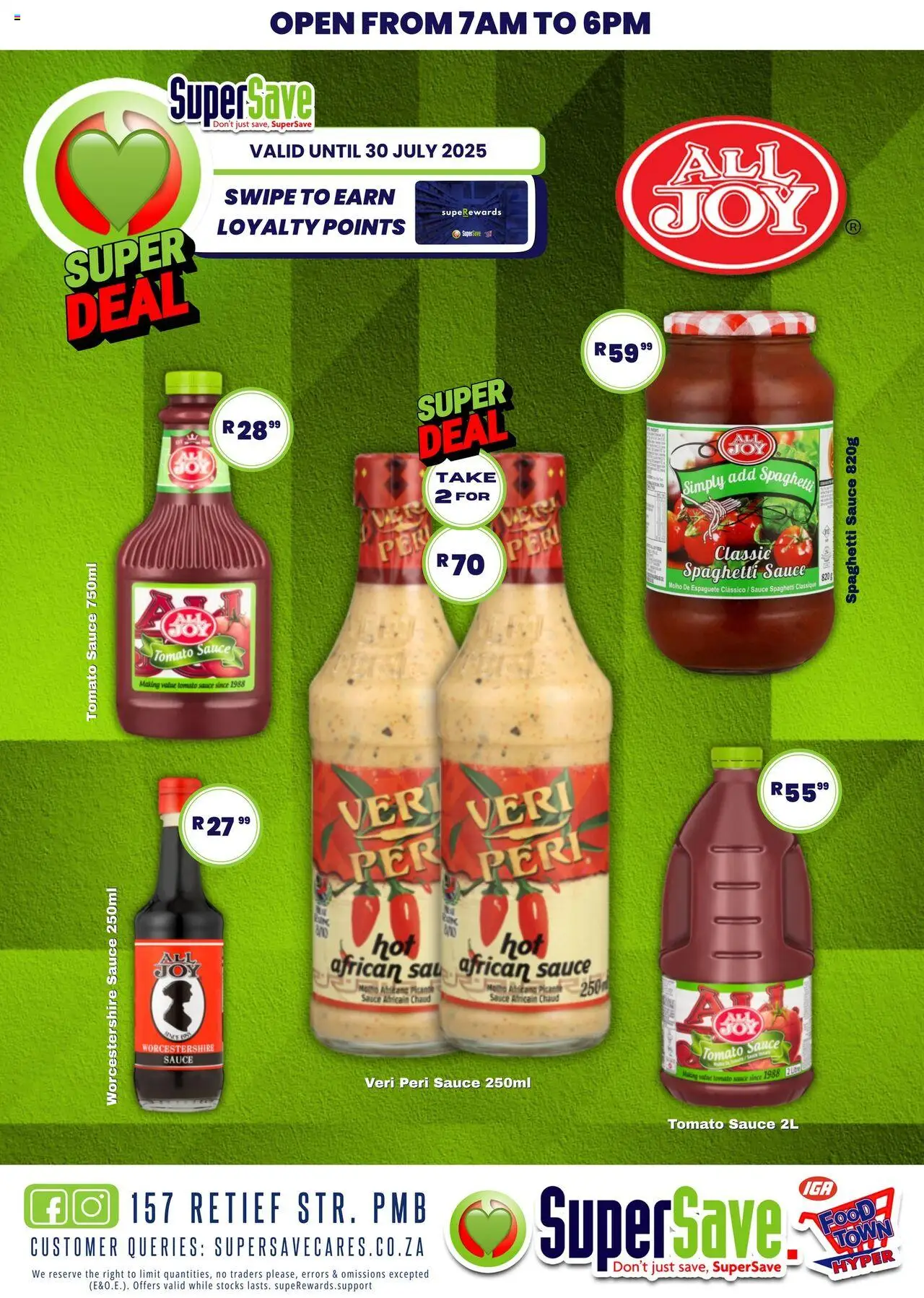 Super Save Dursots & All Joy - page 3- valid from 11/07/2025