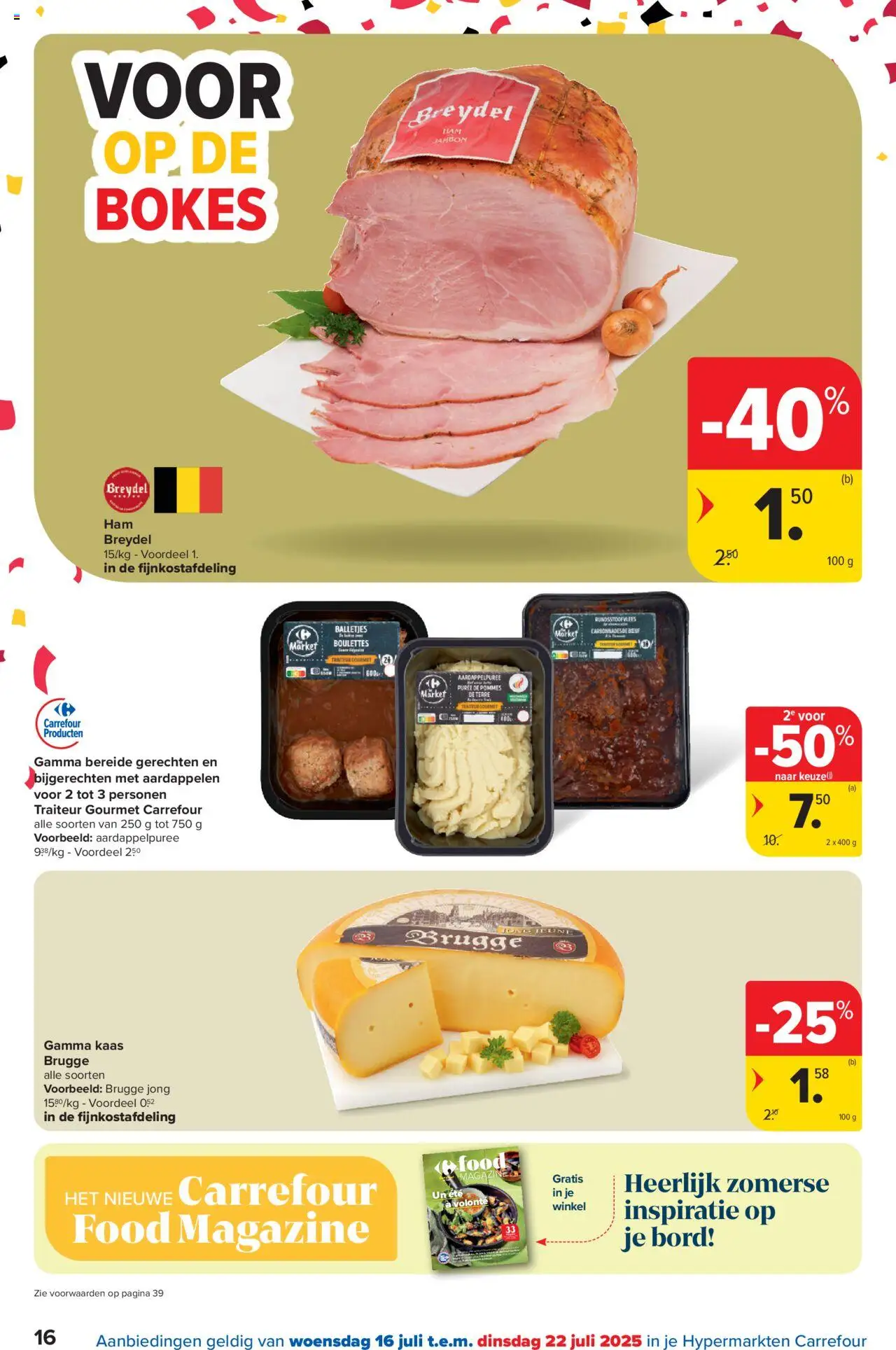 Carrefour folder week 29 - pagina 16- geldig vanaf 16/07/2025