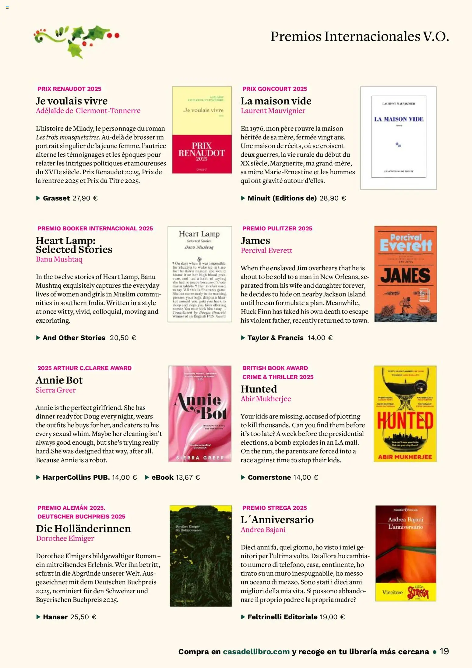 Casa del libro folleto - Página de 19 - Válido desde 01/11/2025