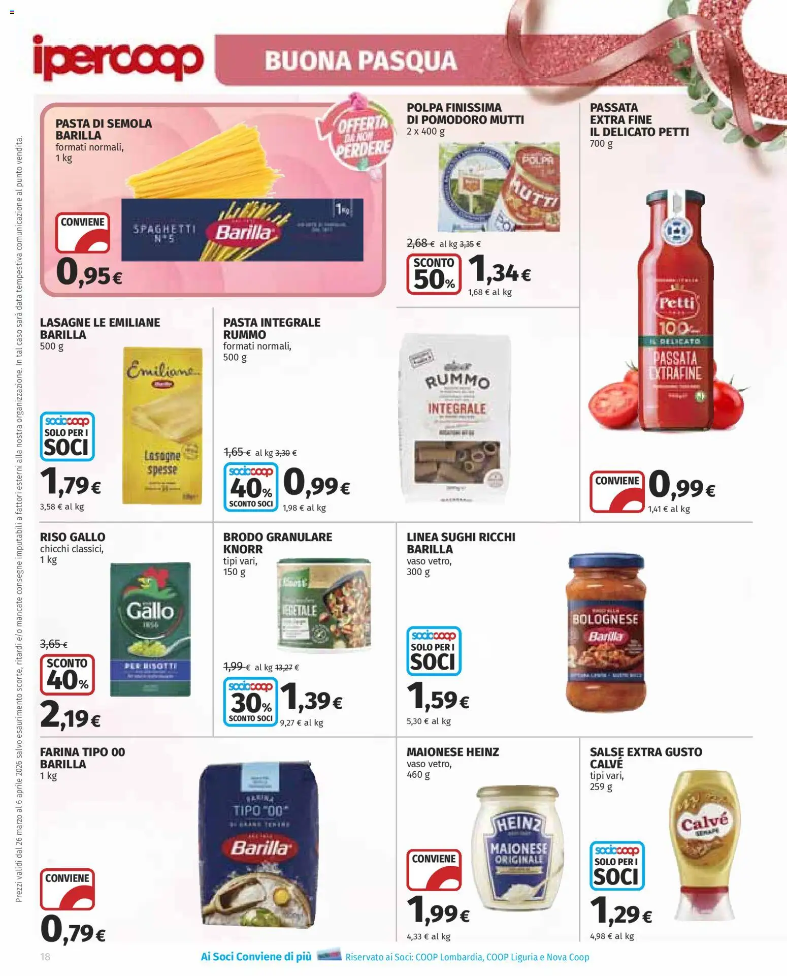 Ipercoop volantino - pagina 18 - valido dal 26/03/2026