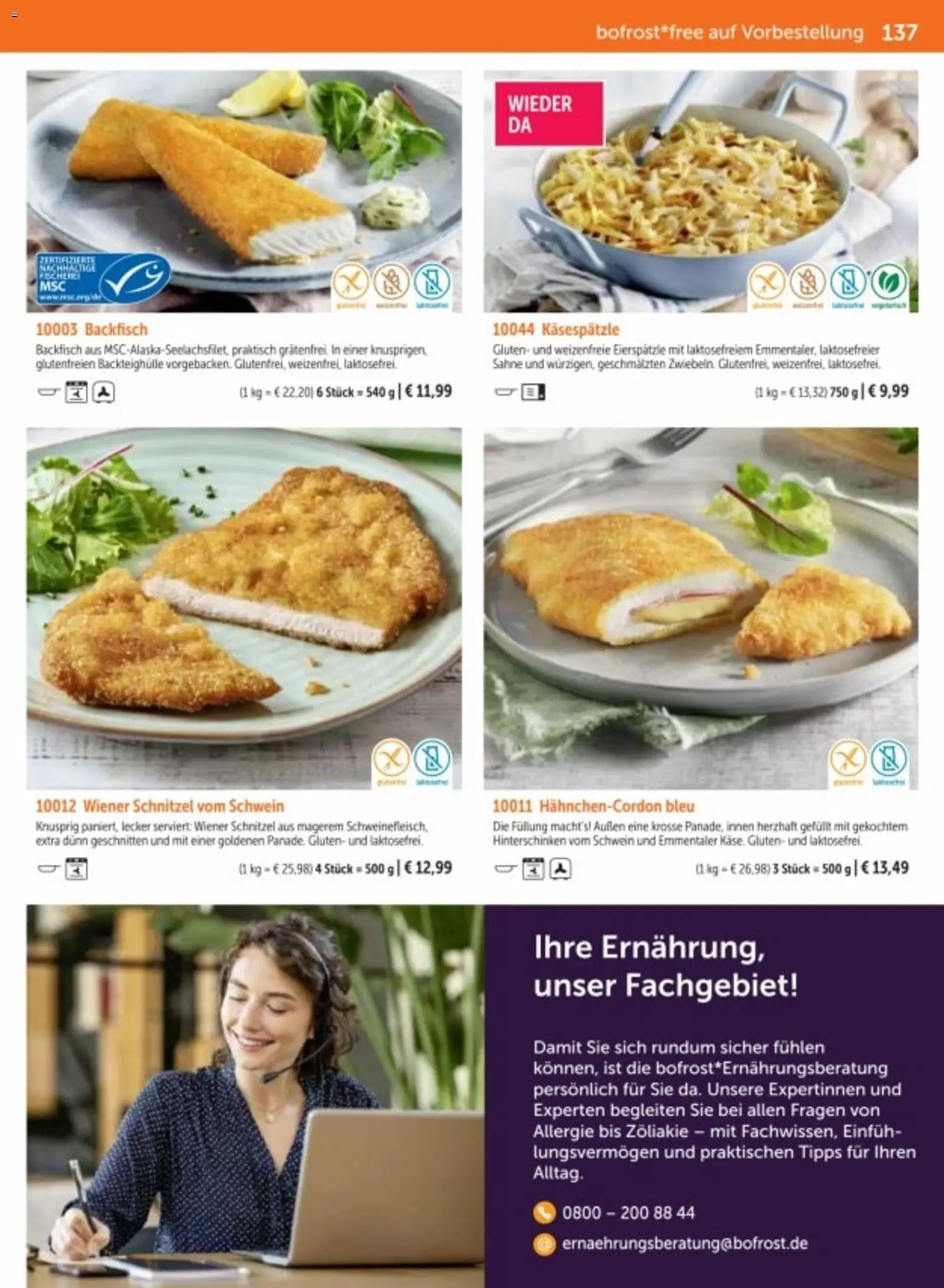 Bofrost Katalog - Seite 137 - gültig ab 06.03.2026