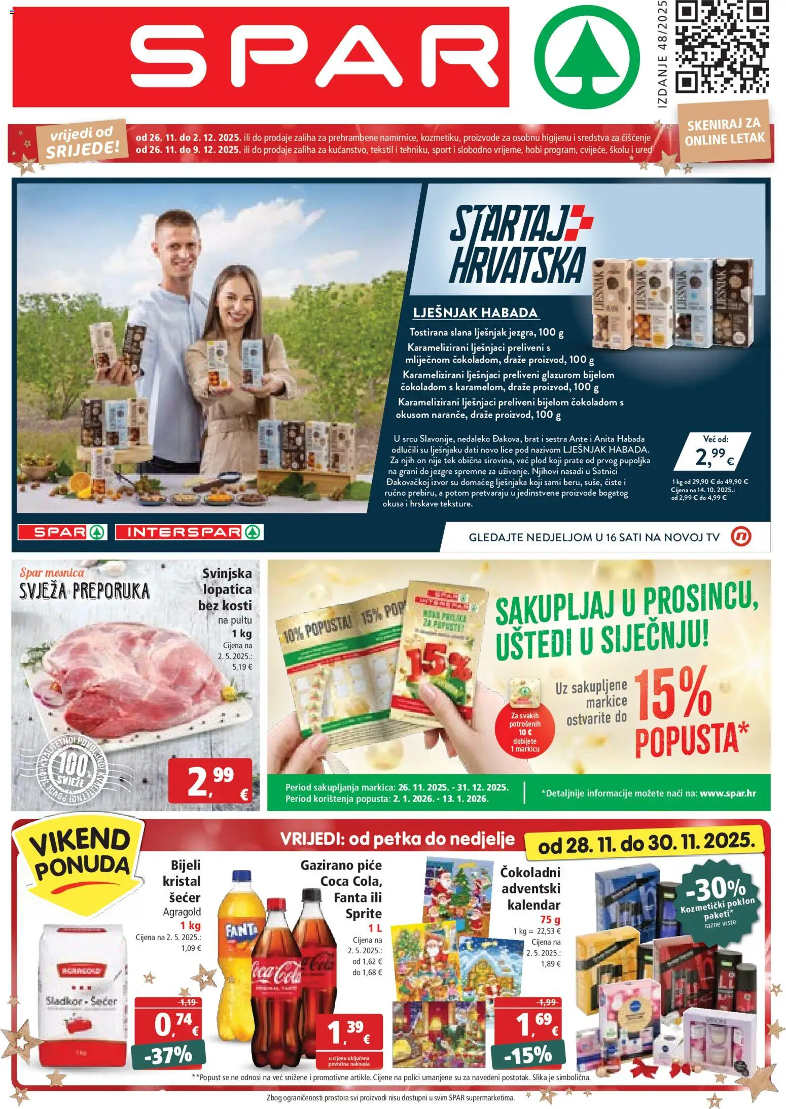 Katalog Spar - stranica 1- važeći od 26.11.2025