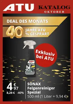 Vorschau ATU Prospekt 	 gültig ab 01.10.2025