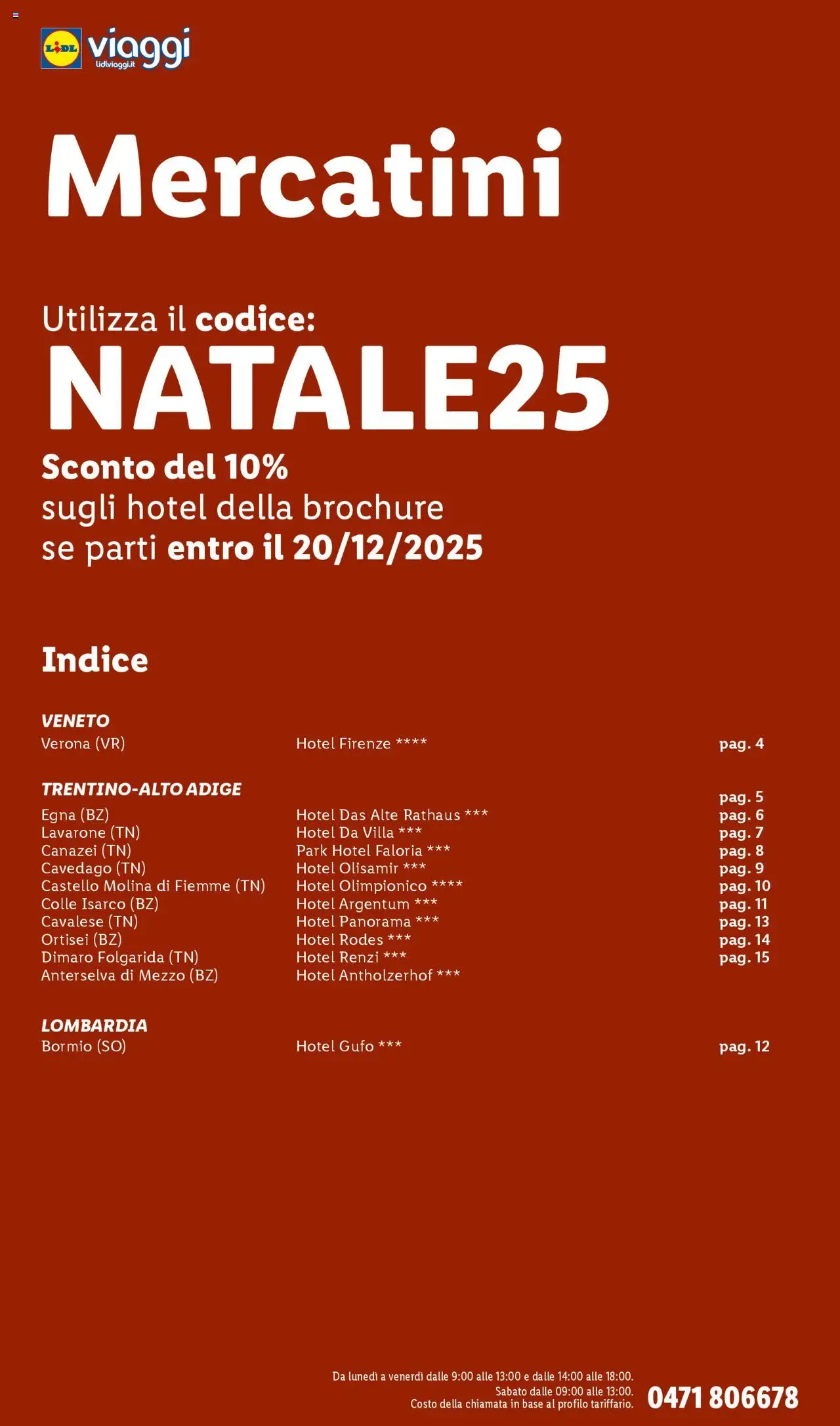 Lidl Viaggi Mercatini & Wellness catalogo - pagina 2 - valido dal 06/10/2025