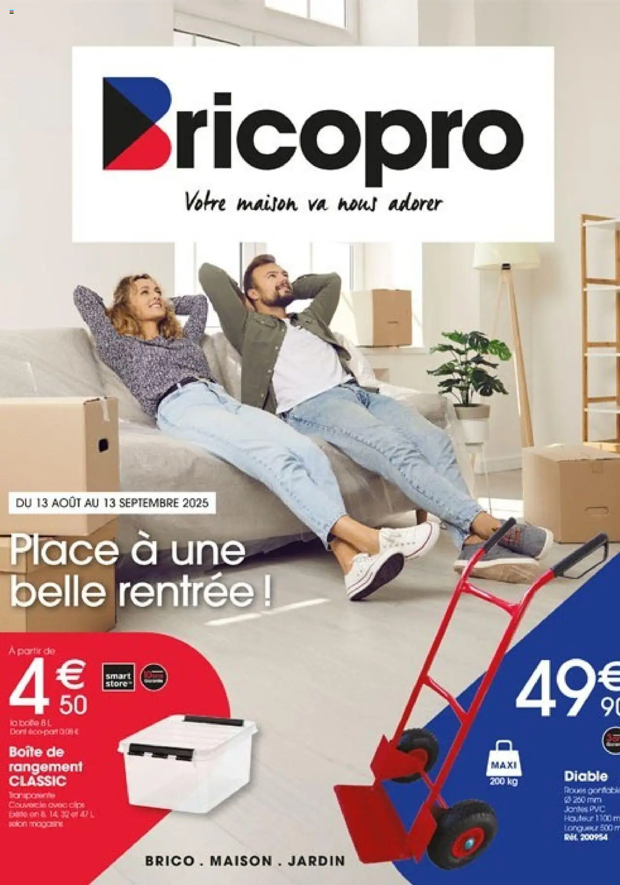 Brico PRO catalogue - page 1 - valable à partir du 13/08/2025