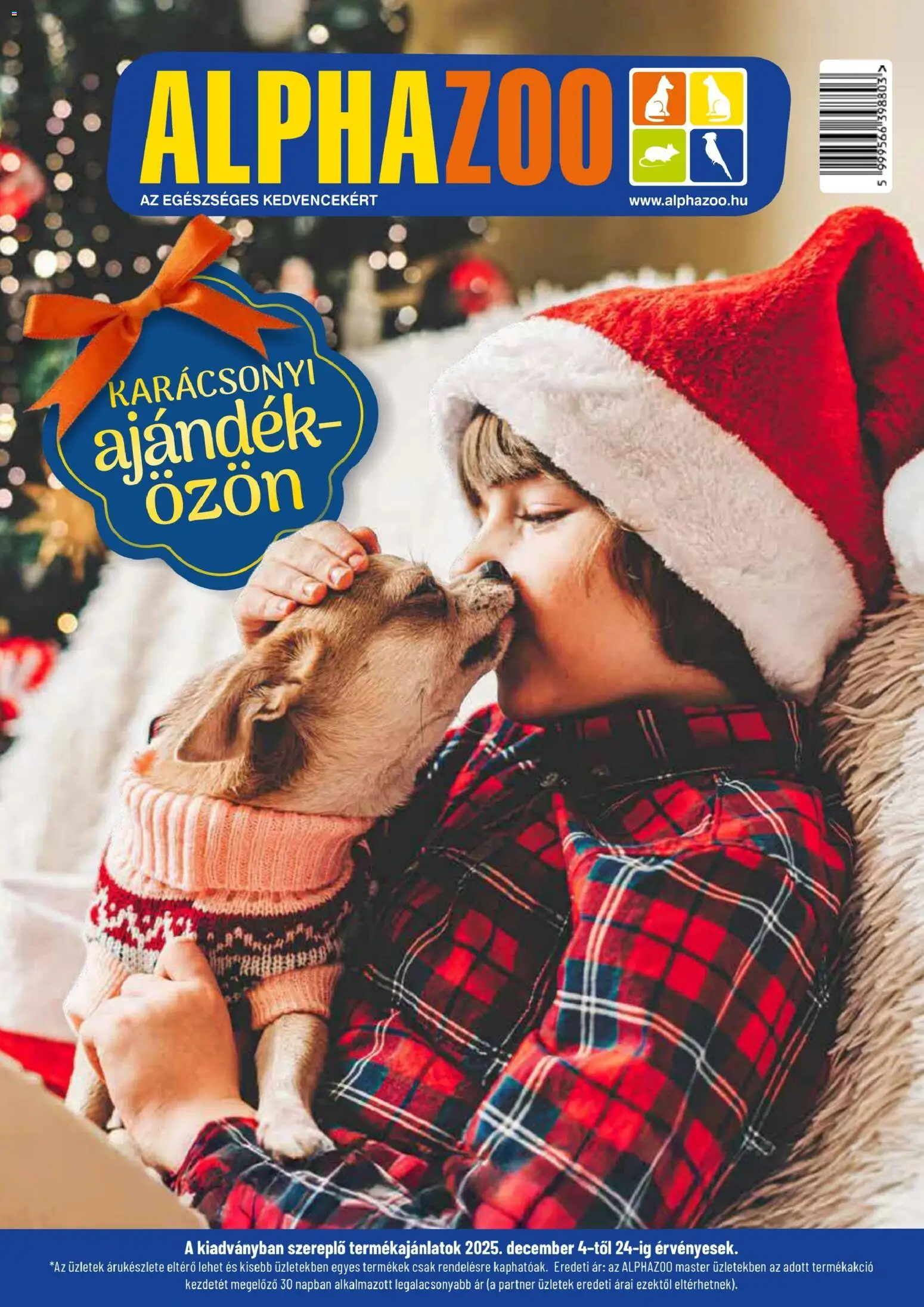AlphaZoo Akciós újság - 1oldal - érvényes 2025.12.04.-tól
