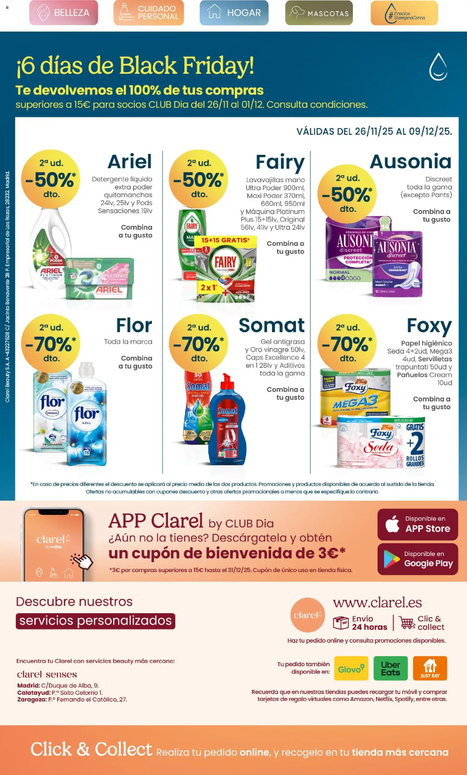 Clarel - Black Friday - Página de 22 - Válido desde 26/11/2025