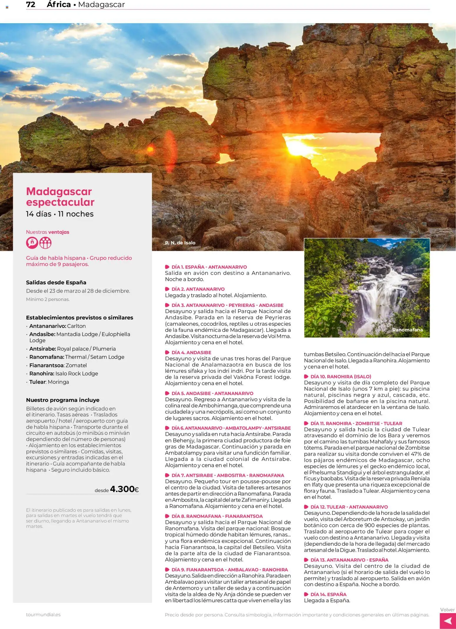 Viajes El Corte Inglés Africa y Oriente Medio - Página de 72 - Válido desde 01/01/2026