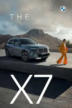 Vorschau BMW X7 gültig ab 01.08.2025