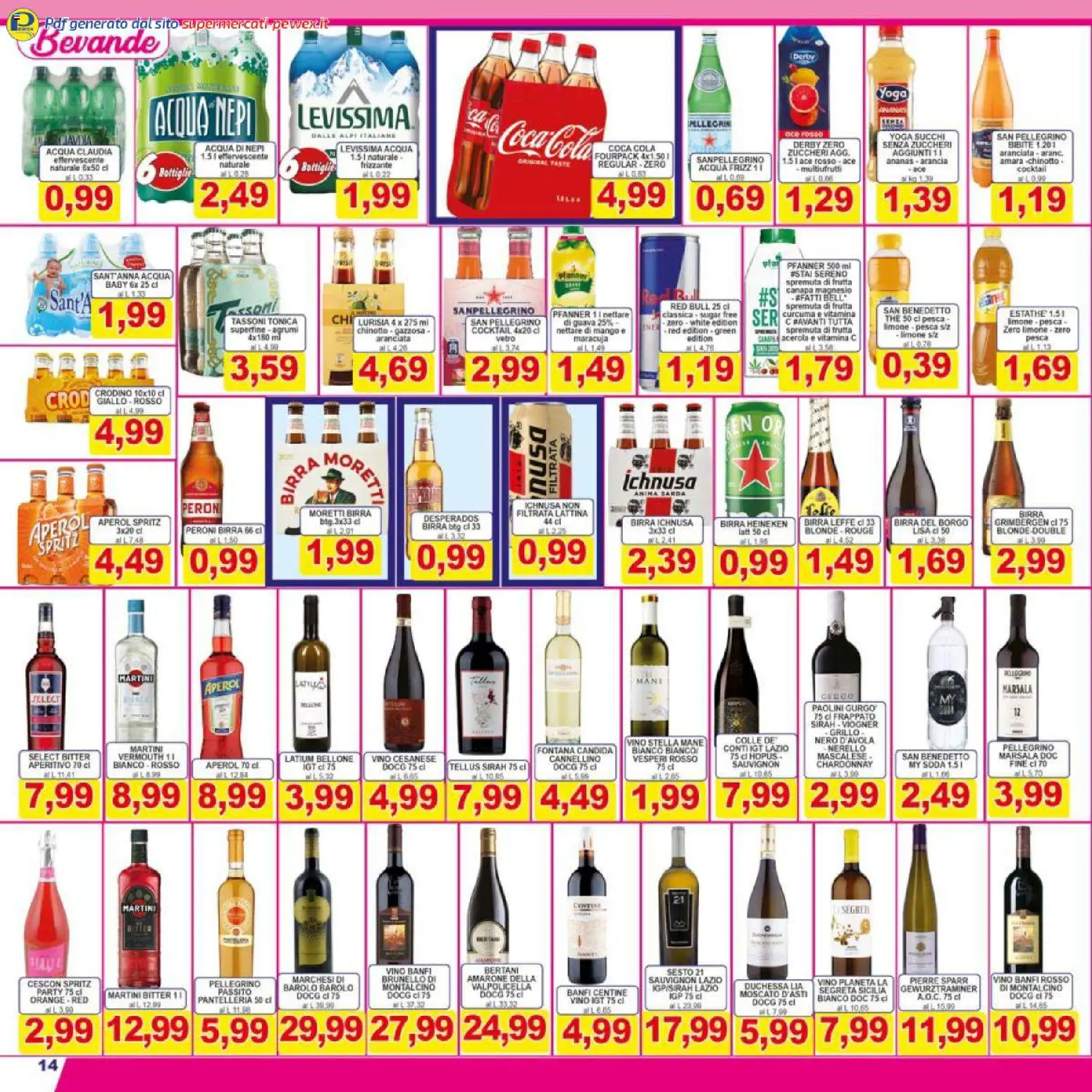 Pewex volantino - pagina 14 - valido dal 27/03/2026