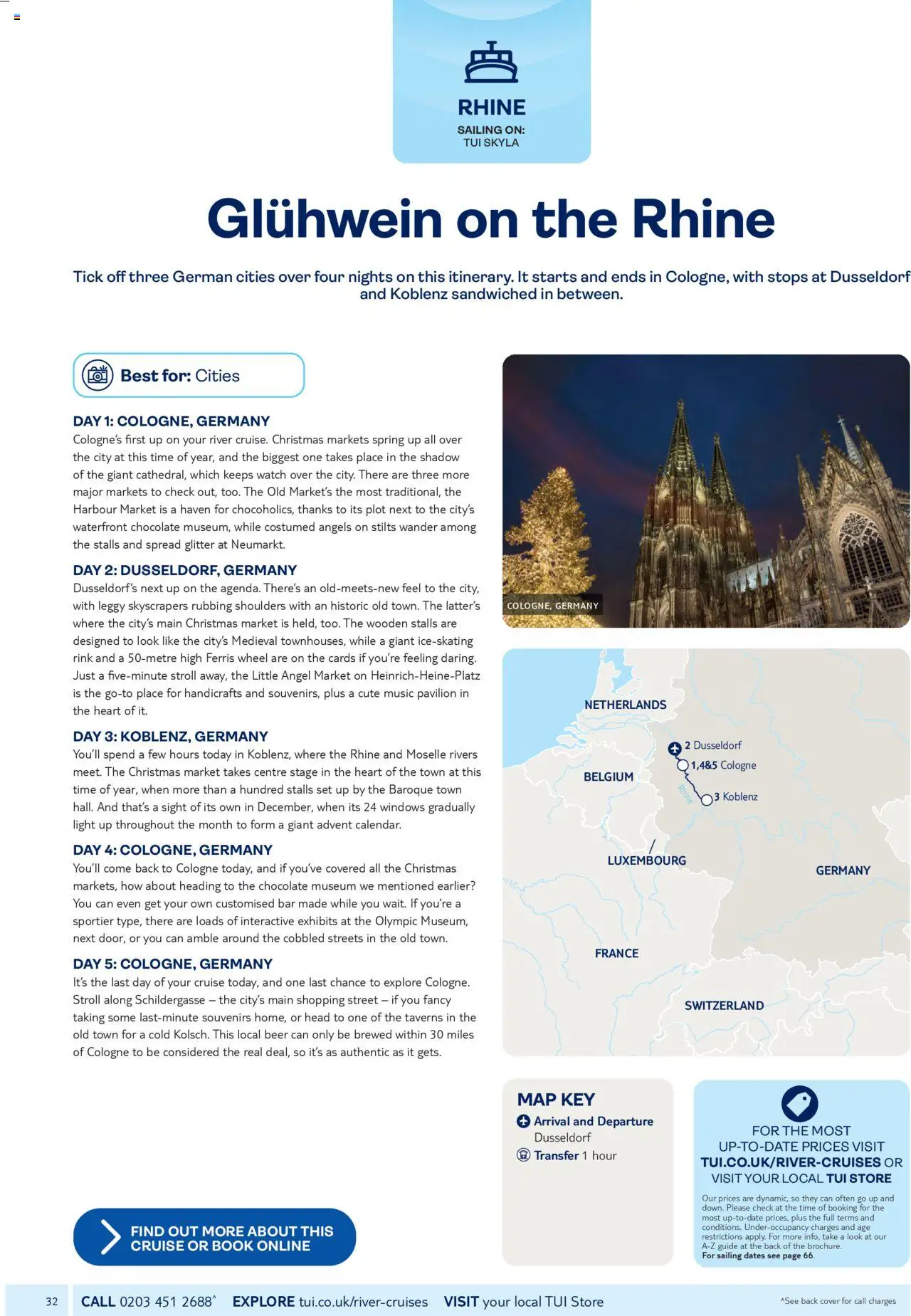 TUI - River Cruises NOVEMBER 2026 – APRIL 2027 - page 32- valid from 01/07/2026