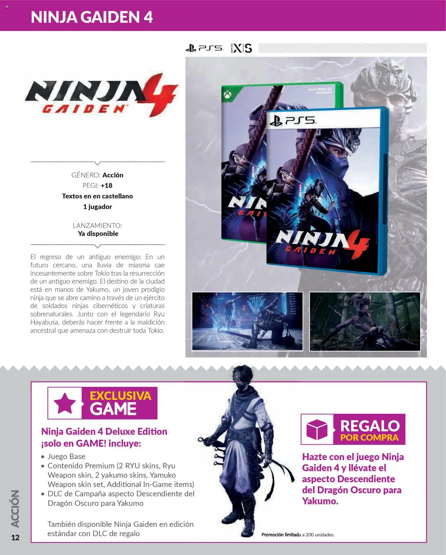 Game folleto - Página de 12 - Válido desde 03/12/2025