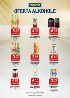 Podgląd Makro Gazetka - Oferta alkohole ważny od 06.08.2025