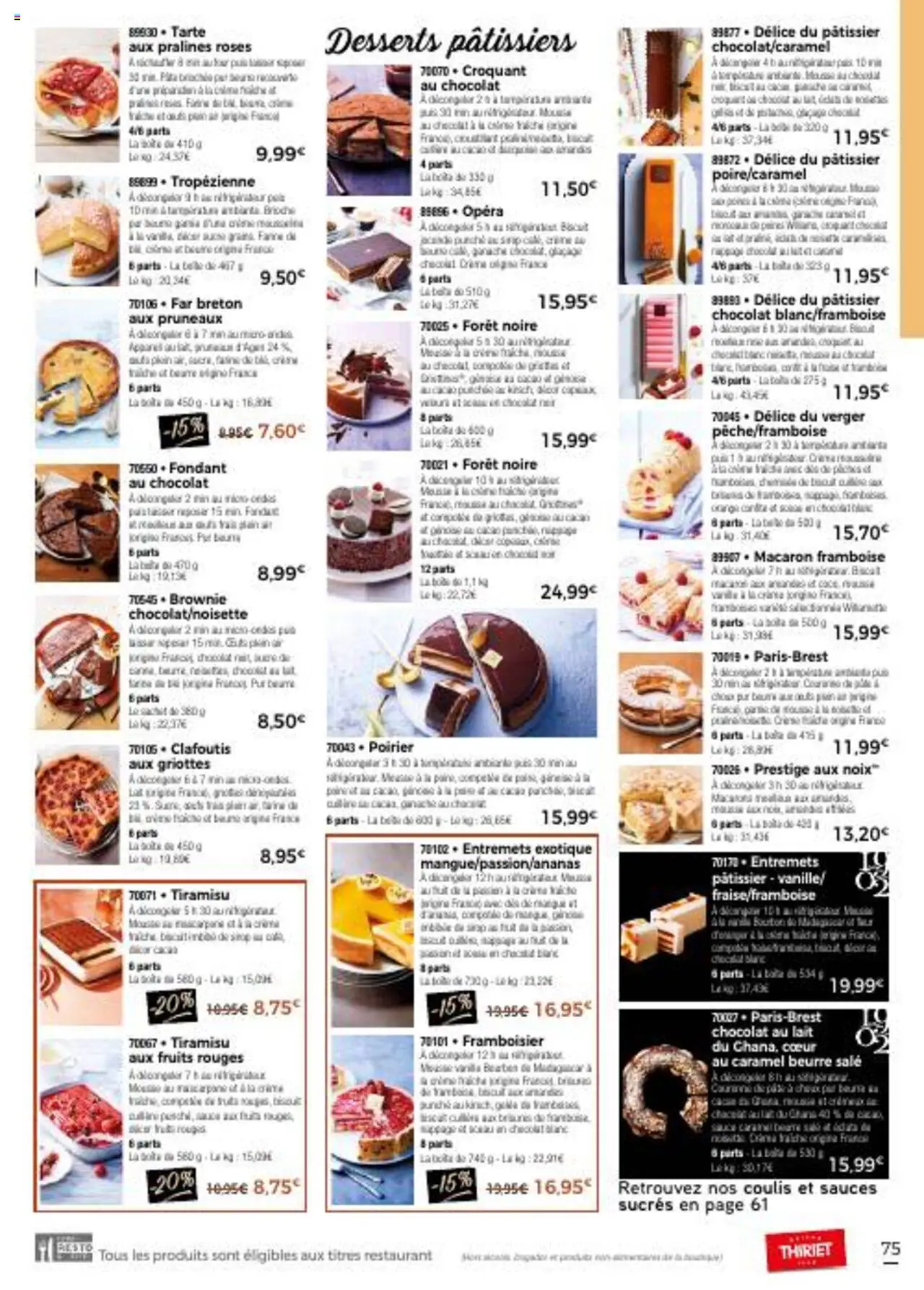 Thiriet catalogue livraison à domicile - page 75 - valable à partir du 11/07/2025