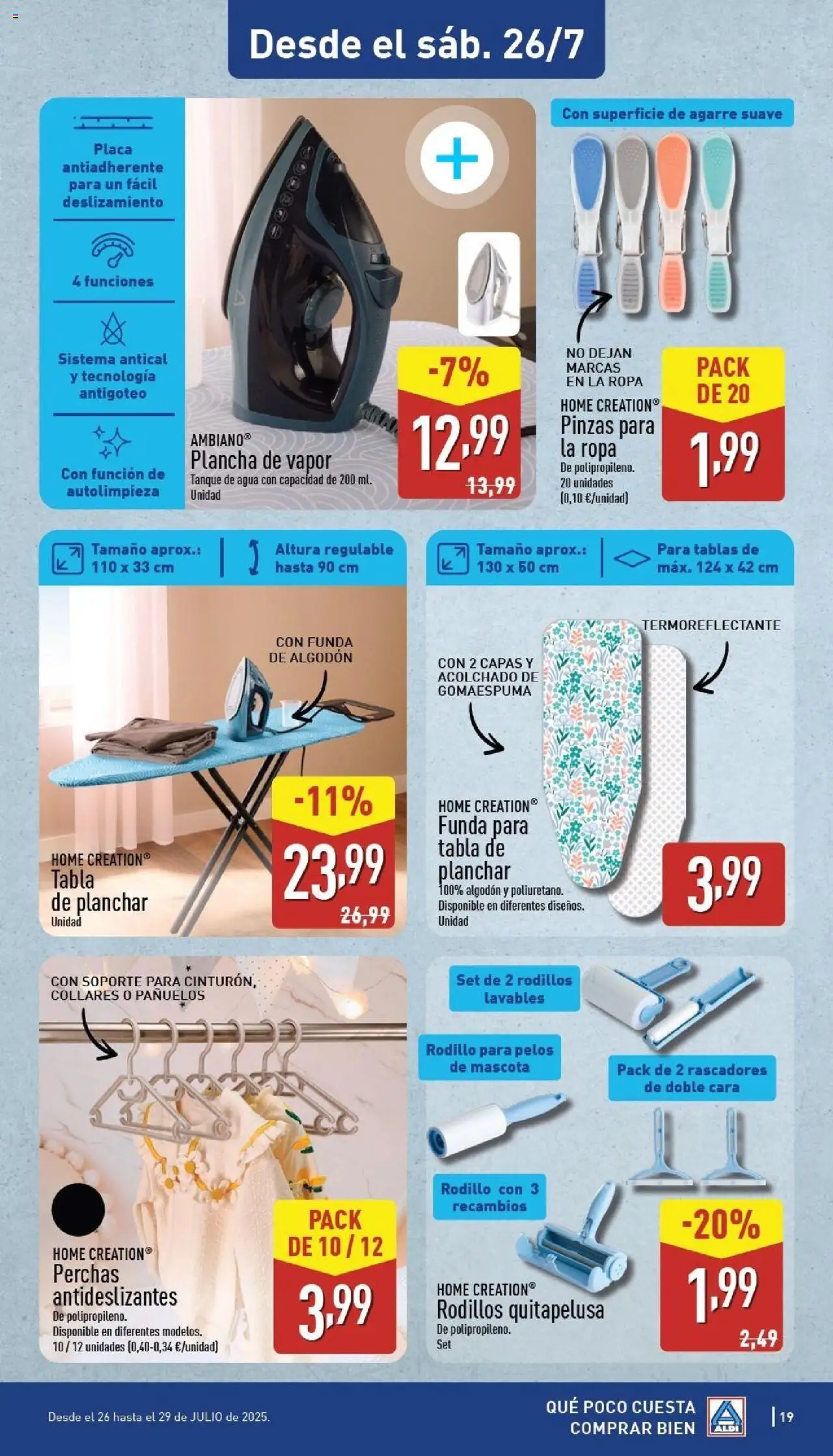 Aldi folleto Baleares - Página de 19 - Válido desde 21/07/2025