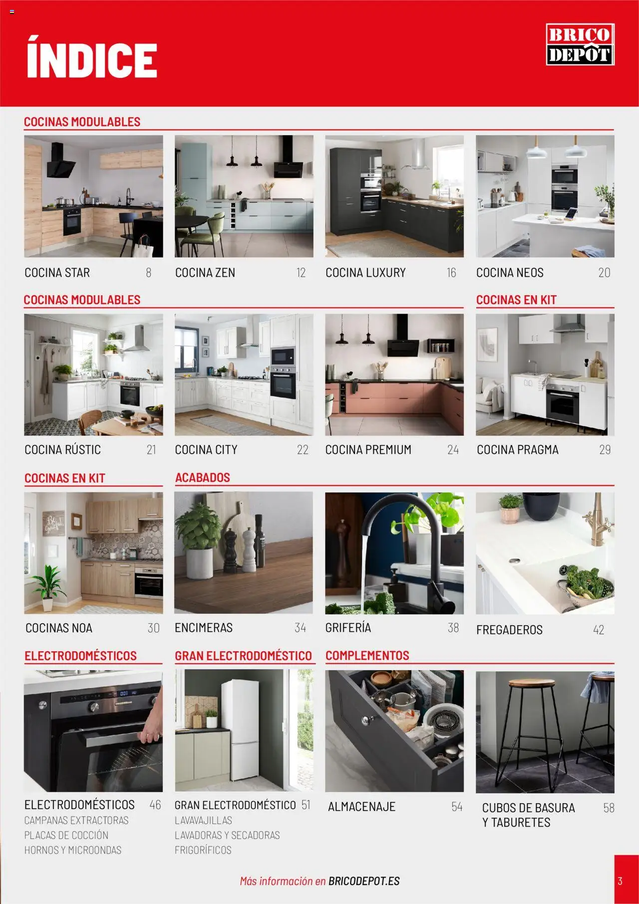 Brico Depôt Cocinas - Página de 3 - Válido desde 01/04/2025