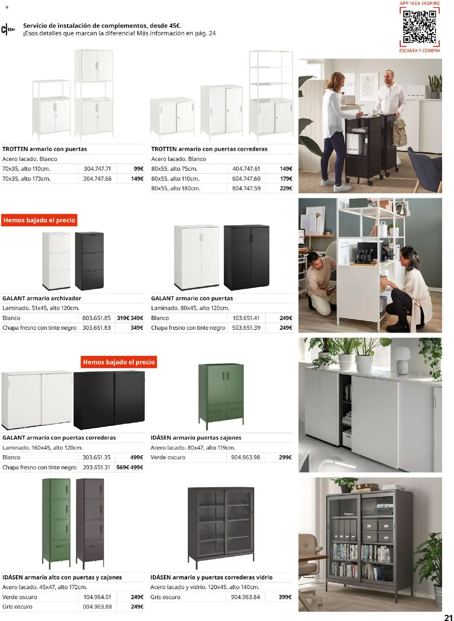 Catálogo IKEA Oficina profesional - Página de 21 - Válido desde 02/12/2025