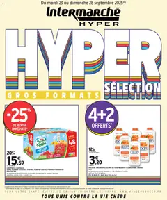 Aperçu Intermarché - Les gros formats Hyper valable à partir du 23/09/2025
