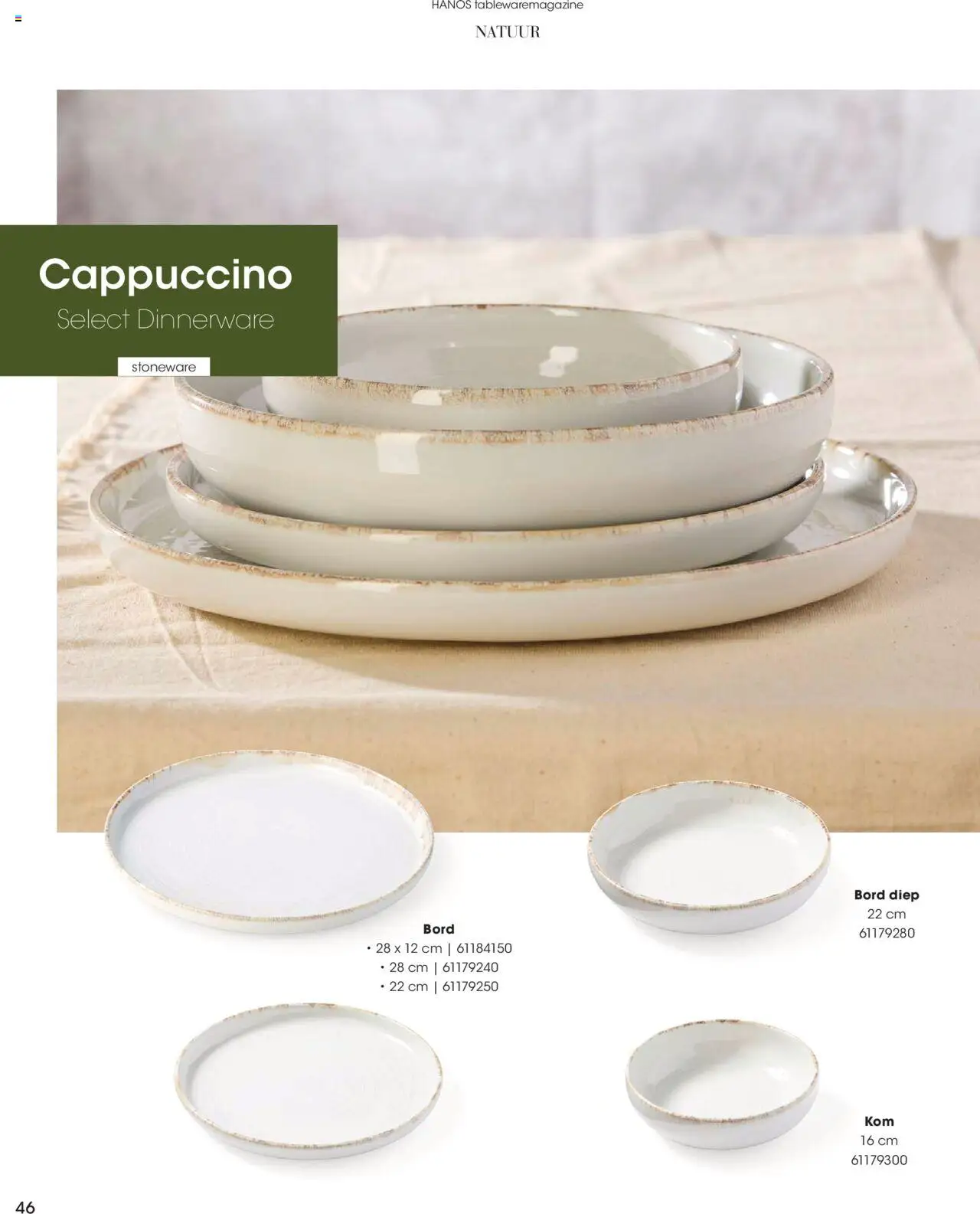 Hanos - Tableware magazine 2025-2026 - page 46- valid from 01-09-2025