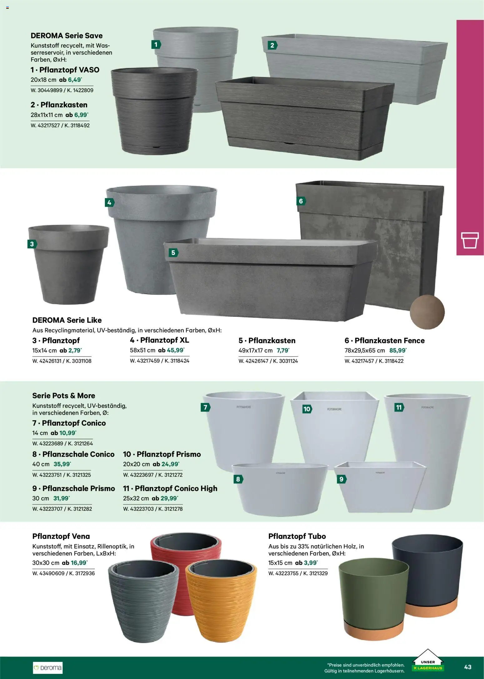 Lagerhaus  Garten und Freizeit Katalog 2026 - page 43- valid from 22.02.2026