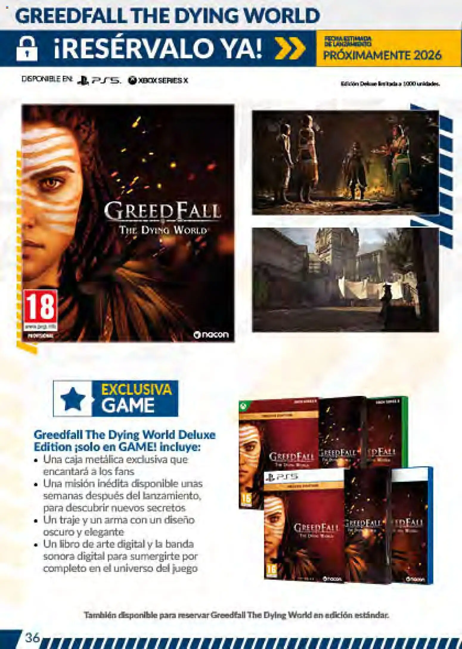 Game folleto - Página de 36 - Válido desde 01/01/2026