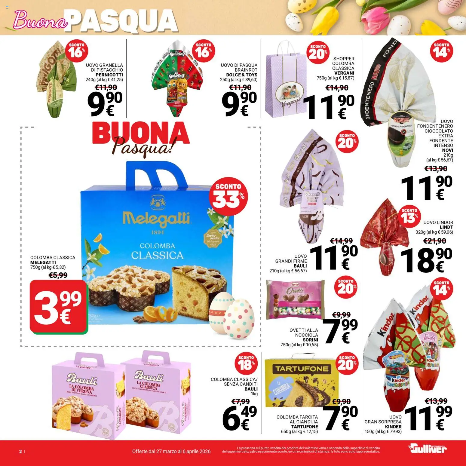 Gulliver volantino - pagina 2 - valido dal 27/03/2026