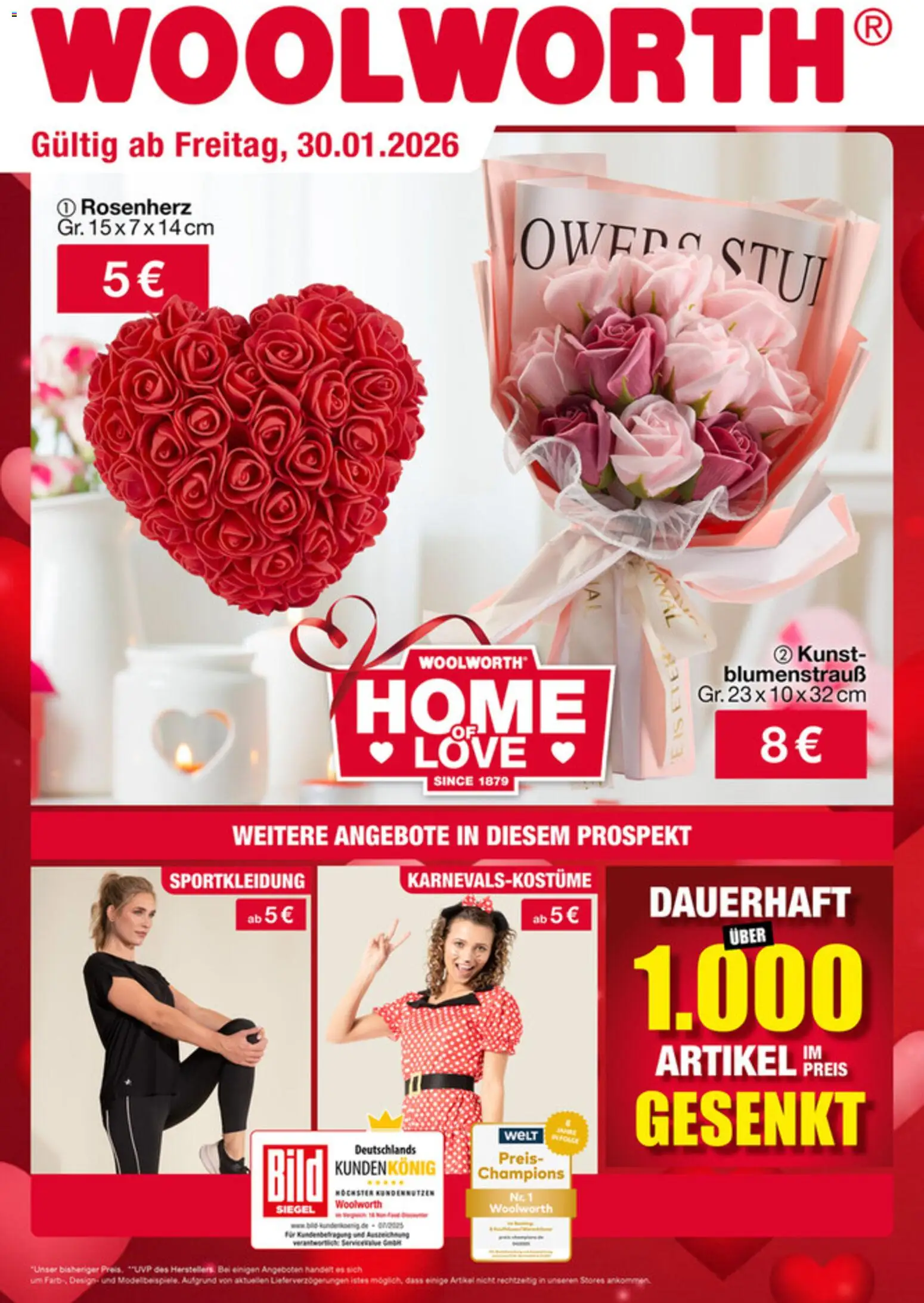Woolworth Prospekt 	 - Seite 1 - gültig ab 30.01.2026