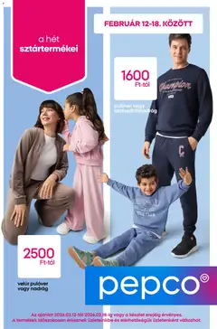 Előnézet Pepco Akciós újság érvényes 2026.02.12.-tól