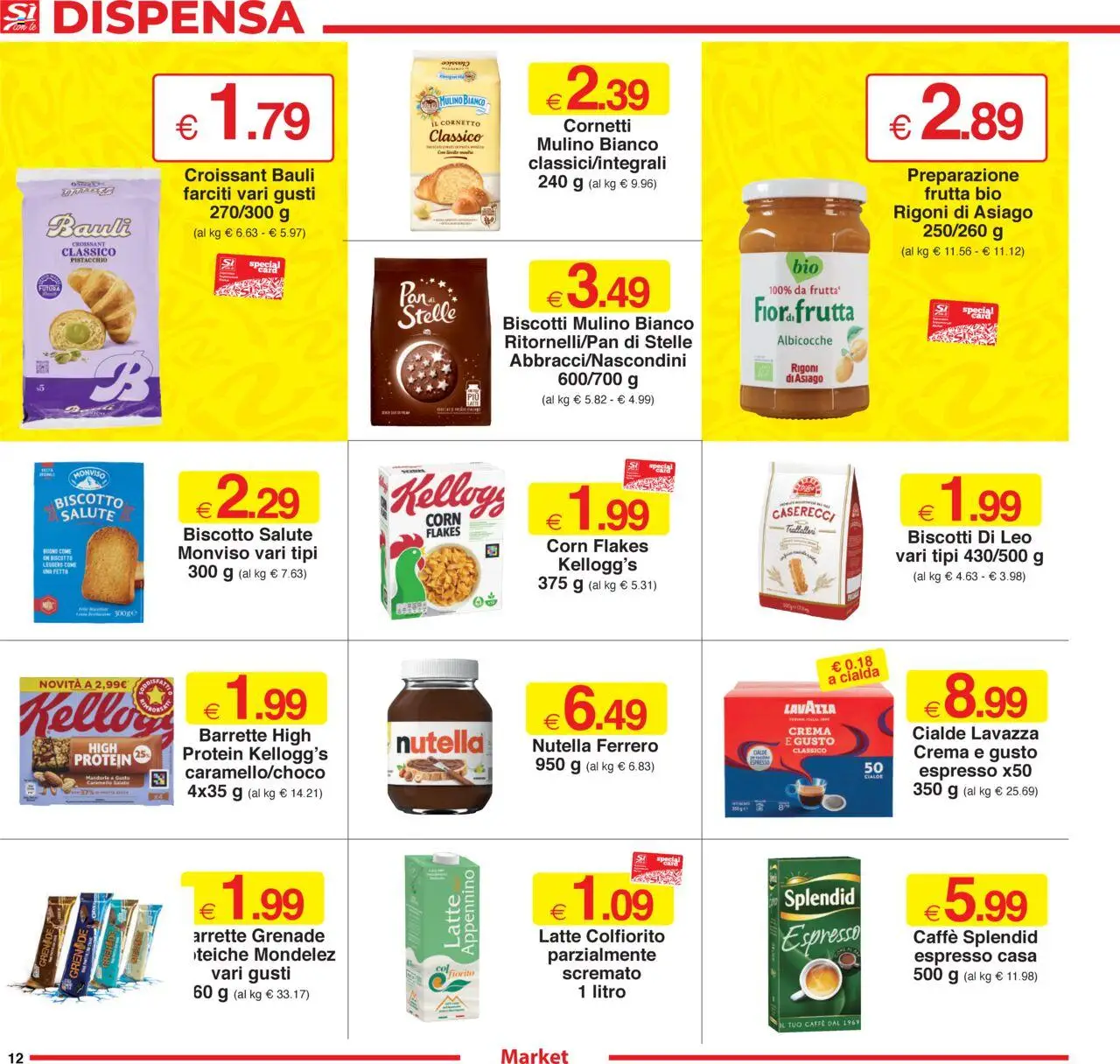 Sì con Te	Market catalogo - pagina 12 - valido dal 17/07/2025